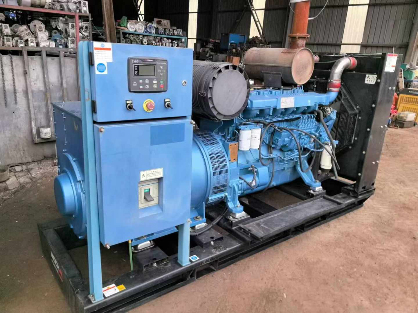 矿区500kW 柴油发电机组可带动设备功率的计算公式是什么？